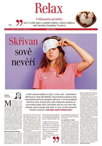 Obálka e-magazínu LN+ Čechy - 25.3.2023