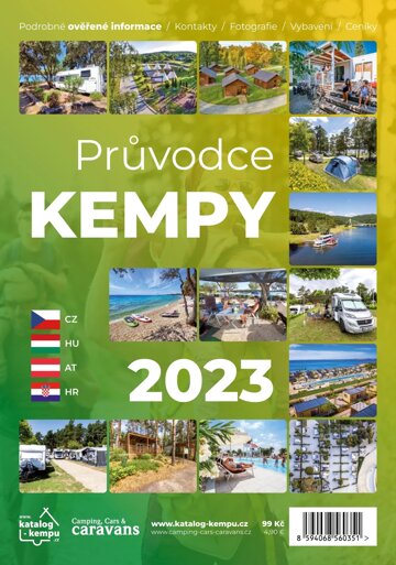 Obálka e-magazínu Průvodce KEMPY 2023