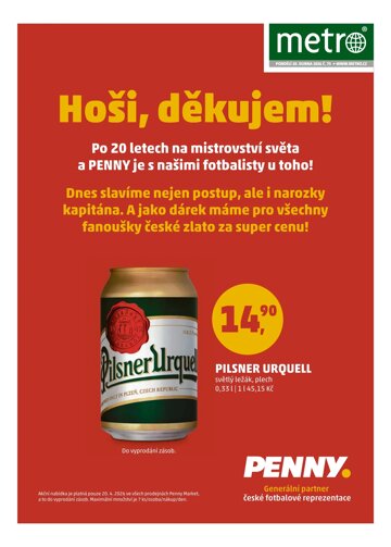 Obálka e-magazínu deník METRO 20.4.2026