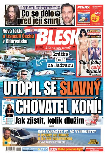 Obálka e-magazínu Blesk 16.6.2026