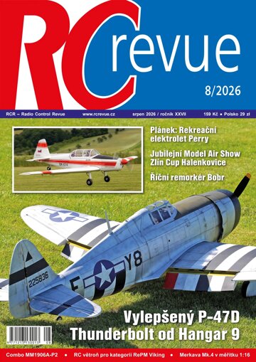 Obálka e-magazínu RC revue 8/2026