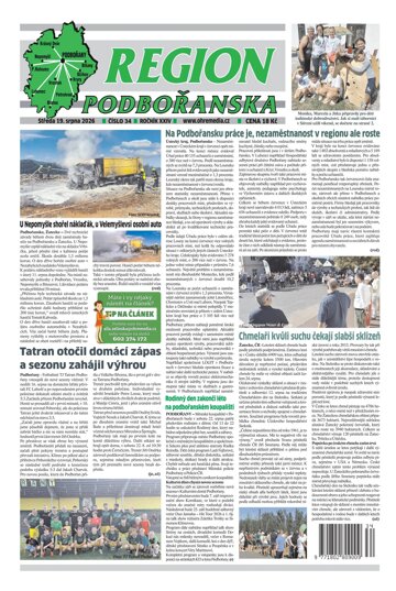 Obálka e-magazínu Region Podbořanska 34/2026