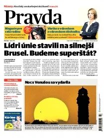 Obálka e-magazínu Pravda 7.6.2012