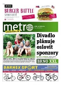 Obálka e-magazínu METRO XXL Brno 14.5.2014