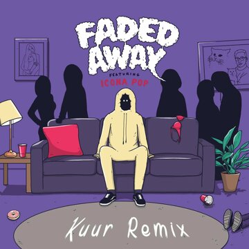 Obálka uvítací melodie Faded Away (feat. Icona Pop) [Kuur Remix]