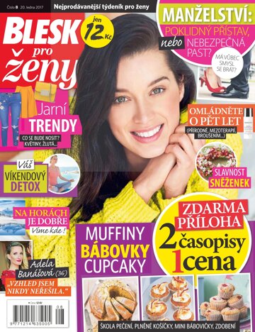 Obálka e-magazínu Blesk pro ženy 20.2.2017