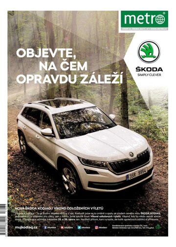 Obálka e-magazínu deník METRO 21.2.2017