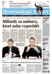 Obálka e-magazínu Hospodářské noviny 161 - 20.8.2012