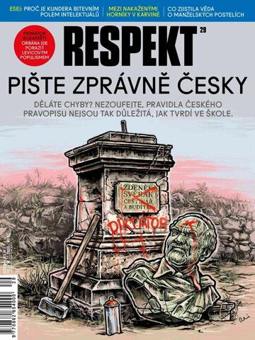 Obálka e-magazínu Respekt 29/2020