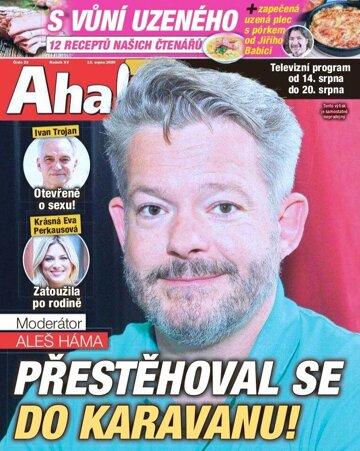 Obálka e-magazínu AHA! Tv - 13.8.2020