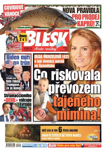 Obálka e-magazínu Blesk 7.11.2020