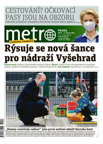 Obálka e-magazínu deník METRO 12.3.2021