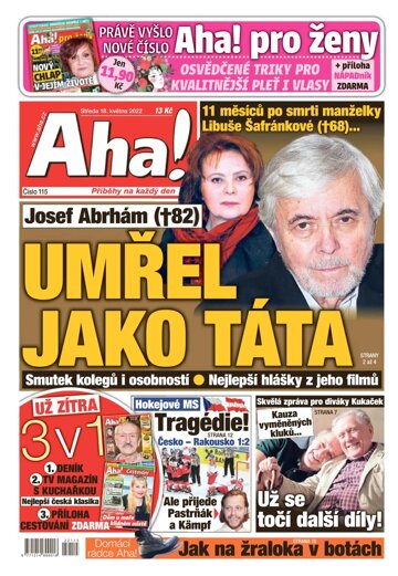 Obálka e-magazínu AHA! 18.5.2022