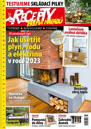 Obálka e-magazínu Recepty prima nápadů 11/2022