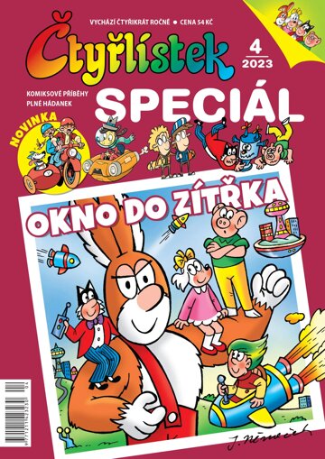 Obálka e-magazínu Čtyřlístek speciál 4/2023