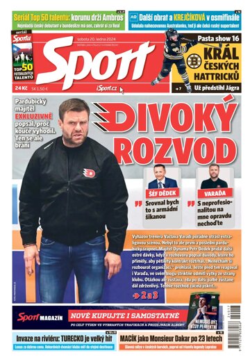 Obálka e-magazínu Sport 20.1.2024