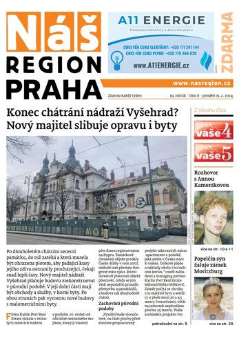 Obálka e-magazínu Náš Region - Praha 8/2024