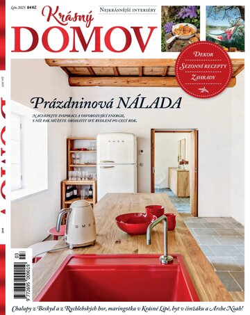 Obálka e-magazínu Krásný domov LÉTO 2025