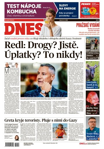 Obálka e-magazínu MF Dnes 23.9.2025