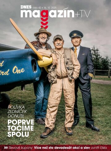 Obálka e-magazínu Magazín DNES + TV 16.10.2025