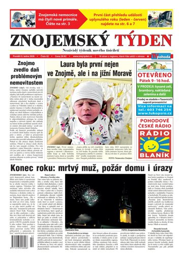Obálka e-magazínu Znojemský týden 2/2026