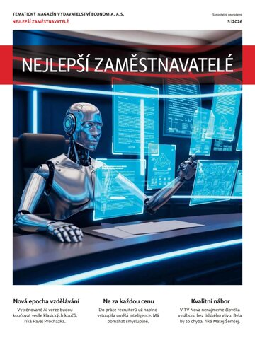 Obálka e-magazínu Ekonom 18 - 7.5.2026 Nejlepší zaměstnavatelé