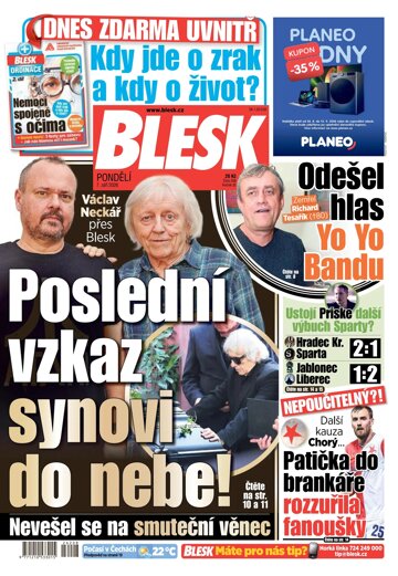 Obálka e-magazínu Blesk 7.9.2026