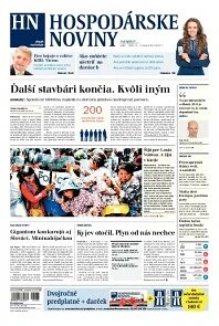 Obálka e-magazínu Hospodárske noviny 10.01.2014