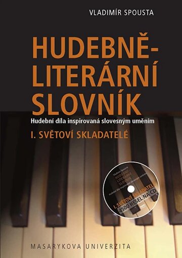 Obálka knihy Hudebně-literární slovník. Hudební díla inspirovaná slovesným uměním