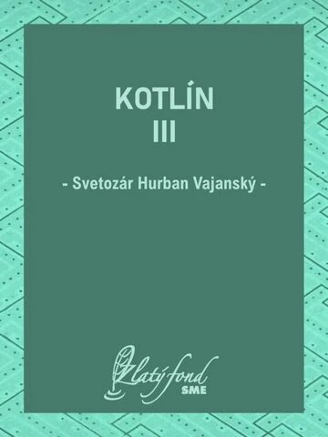 Obálka knihy Kotlín III