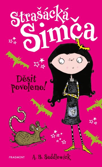 Obálka knihy Strašácká Simča – Děsit povoleno!