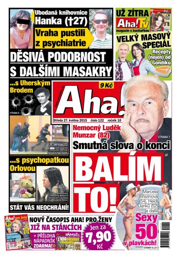 Obálka e-magazínu AHA! 27.5.2015