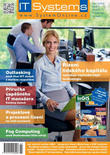 Obálka e-magazínu IT Systesm 7-8/2015
