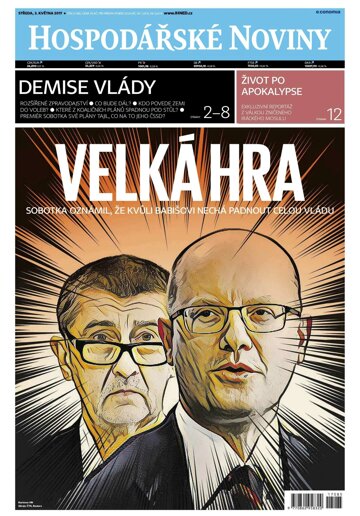 Obálka e-magazínu Hospodářské noviny 085 - 3.5.2017