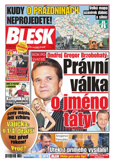 Obálka e-magazínu Blesk 24.6.2017