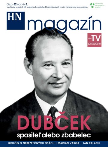 Obálka e-magazínu Prílohy HN magazín č. 18.8.2017