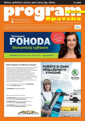 Obálka e-magazínu Program OP 10-2018