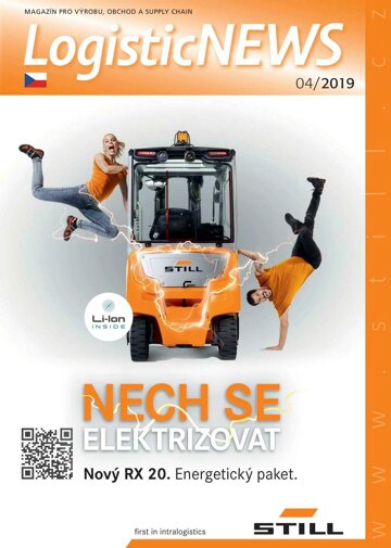 Obálka e-magazínu Logistic News 4/2019