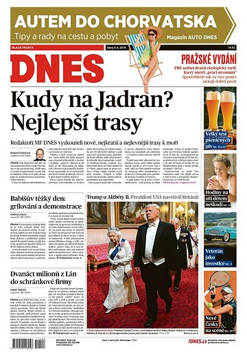 Obálka e-magazínu MF Dnes 4.6.2019