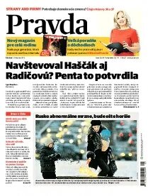 Obálka e-magazínu Pravda 2.2.2012