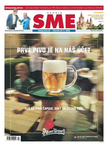 Obálka e-magazínu SME 26.5.2020