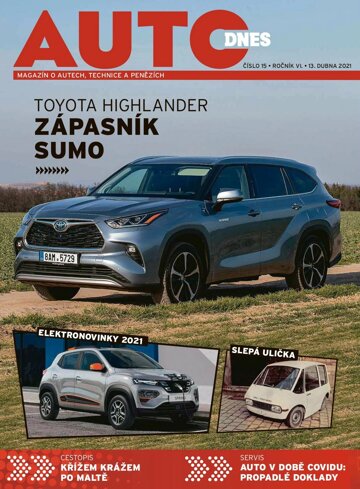 Obálka e-magazínu Auto DNES 13.4.2021