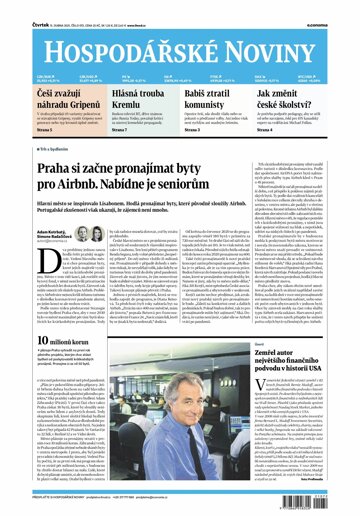 Obálka e-magazínu Hospodářské noviny 072 - 15.4.2021