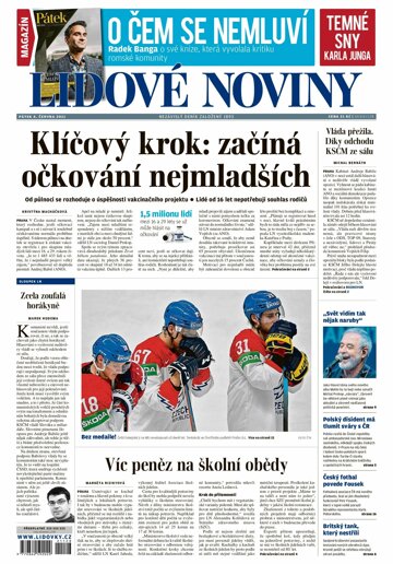 Obálka e-magazínu Lidové noviny 4.6.2021