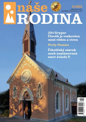 Obálka e-magazínu Naše rodina 2/2022