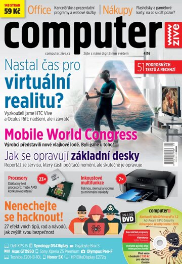 Obálka e-magazínu Computer 4/2016