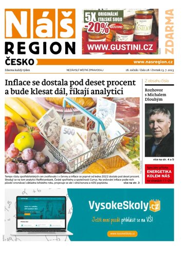 Obálka e-magazínu Náš Region - Česko 28/2023