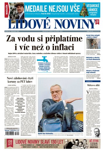 Obálka e-magazínu Lidové noviny 15.12.2023