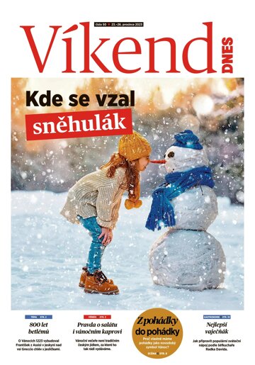 Obálka e-magazínu DNES+ Vysočina - 23.12.2023