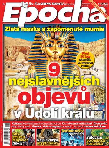 Obálka e-magazínu Epocha 11/2025